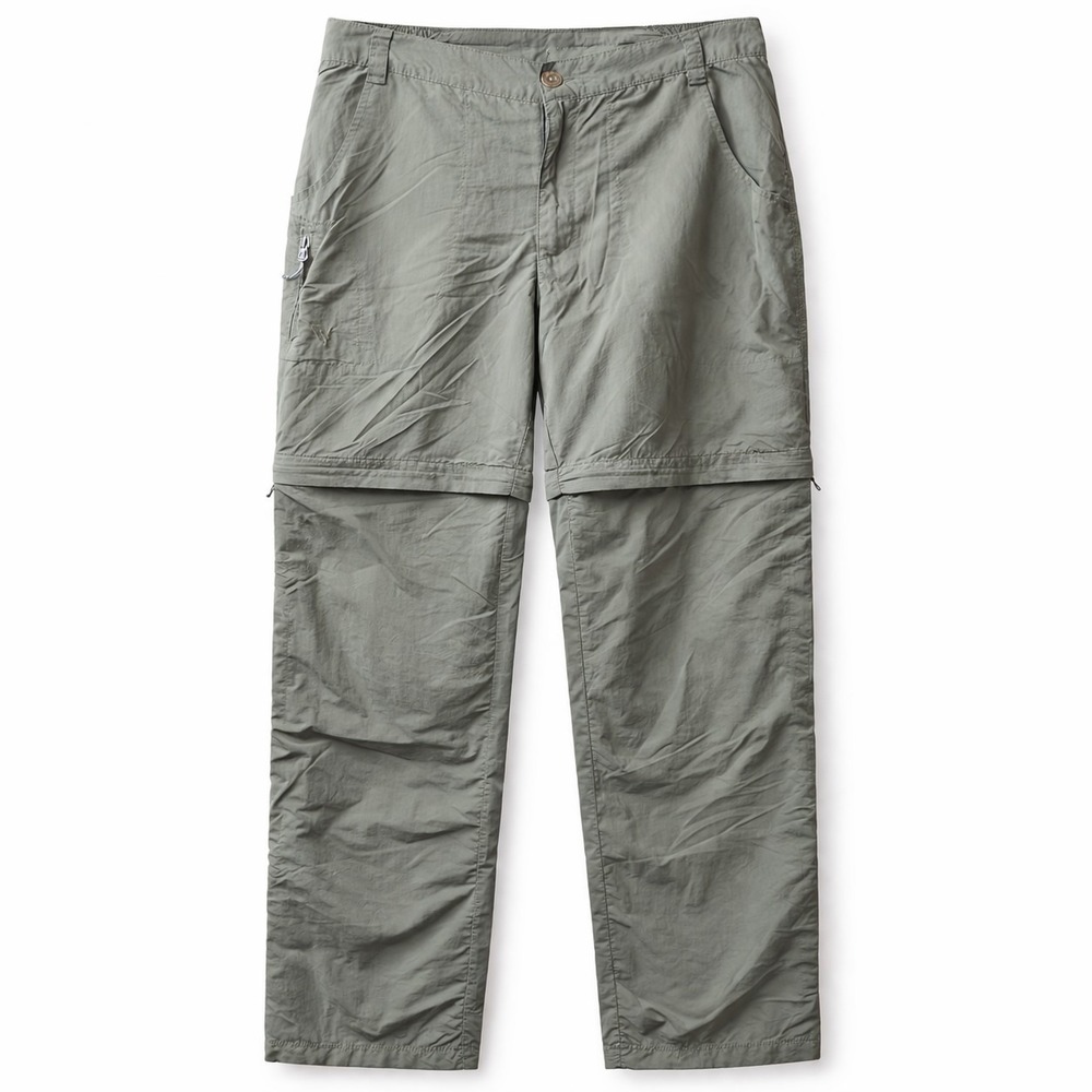 WHITE SIERRA Convertible Hiking Pant Sz L Gray Camping Trekking Outdoor Gorpcore